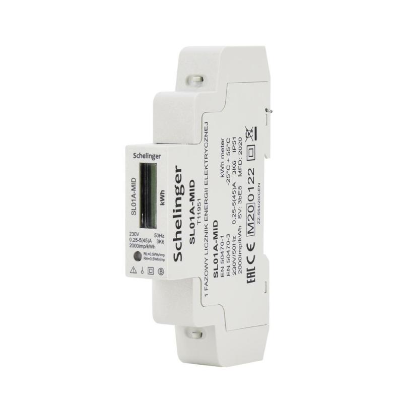 Licznik energii elektrycznej 1-fazowy MID SCHELINGER