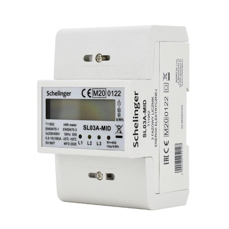 Licznik energii elektrycznej 3-fazowy MID SCHELINGER