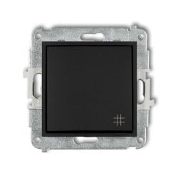 Karlik Mini czarny mat - łącznik krzyżowy - 12MWP-6 Karlik