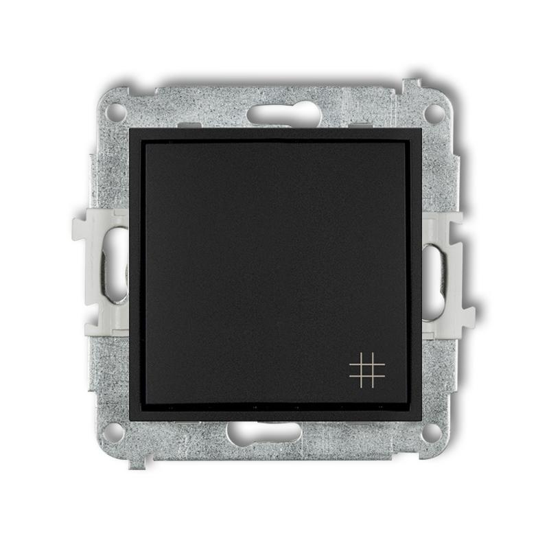 Karlik Mini czarny mat - łącznik krzyżowy - 12MWP-6 Karlik Mini czarny mat - łącznik krzyżowy - 12MWP-6