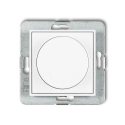 Karlik Mini biały - ściemniacz przyciskowo-obrotowy LED - MRO-2 Karlik