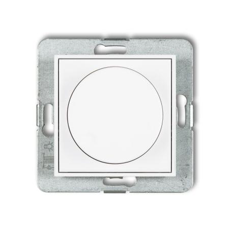 Karlik Mini biały - ściemniacz przyciskowo-obrotowy LED - MRO-2