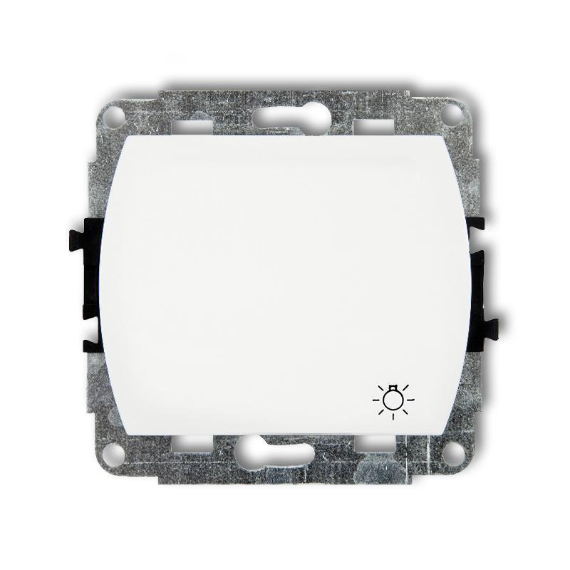 Karlik Trend biały - łącznik zwierny światło - WP-5 Karlik Trend biały - łącznik zwierny światło - WP-5