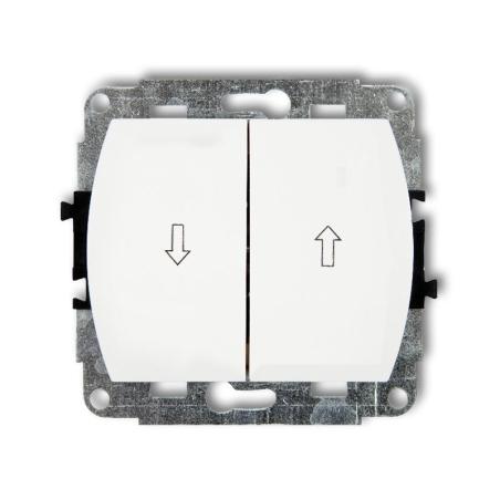 Karlik Trend biały - łącznik żaluzyjny odbijający - WP-8 Karlik