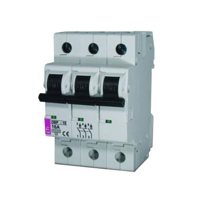 Ogranicznik mocy OSP-10 3P 25A 10kA ETI Ogranicznik mocy OSP-10 3P 25A 10kA ETI