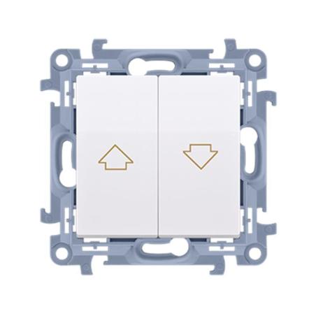 Simon 10 biały - łącznik żaluzyjny stabilny CZW1.01/11 Kontakt-Simon