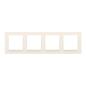 Simon 10 kremowy - ramka poczwórna CR4/41 Simon 10 kremowy - ramka poczwórna CR4/41