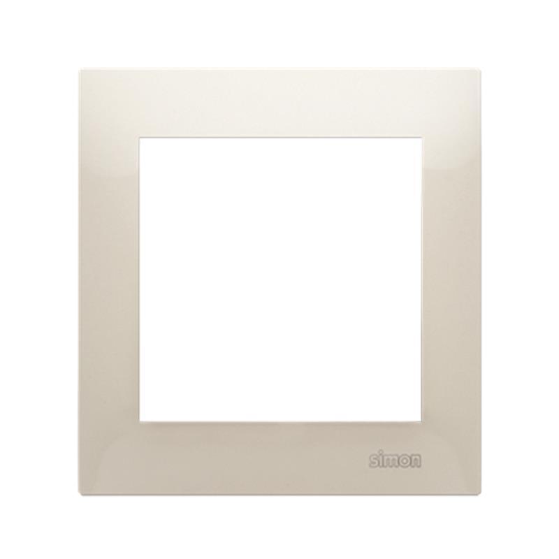 Simon 54 Premium kremowy - ramka pojedyncza DR1/41