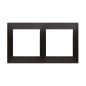 Simon 54 Premium antracyt - ramka podwójna DR2/48