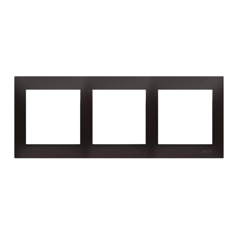 Simon 54 Premium antracyt - ramka potrójna DR3/48