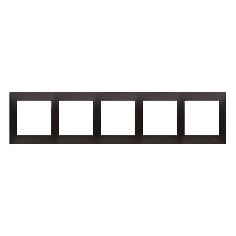 Simon 54 Premium antracyt - ramka pięciokrotna DR5/48