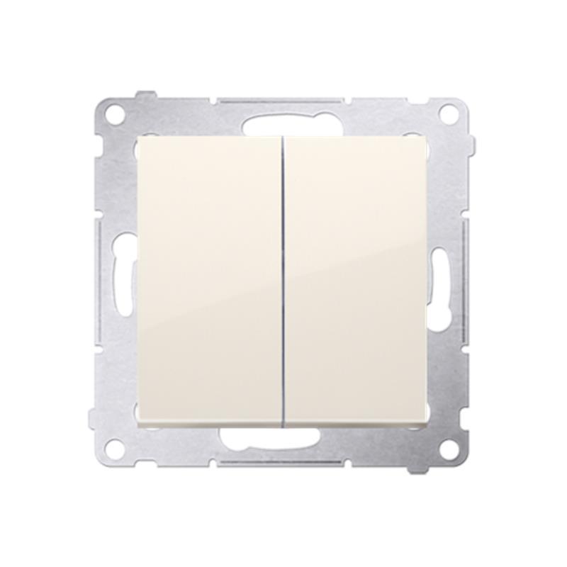Simon 54 Premium kremowy - łącznik świecznikowy 10AX DW5.01/41