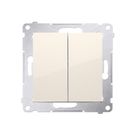 Simon 54 Premium kremowy - łącznik świecznikowy 10AX DW5.01/41