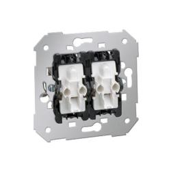 Simon 82 - łącznik podwójny schodowy z podświetleniem - 75394-39 Kontakt-Simon