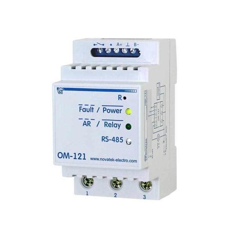 Ogranicznik mocy z miernikiem parametrów sieci OM-121 Ogranicznik mocy z miernikiem parametrów sieci OM-121
