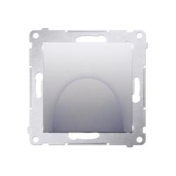 Simon 54 Premium srebrny mat - przyłącze kabla DPK1.01/43