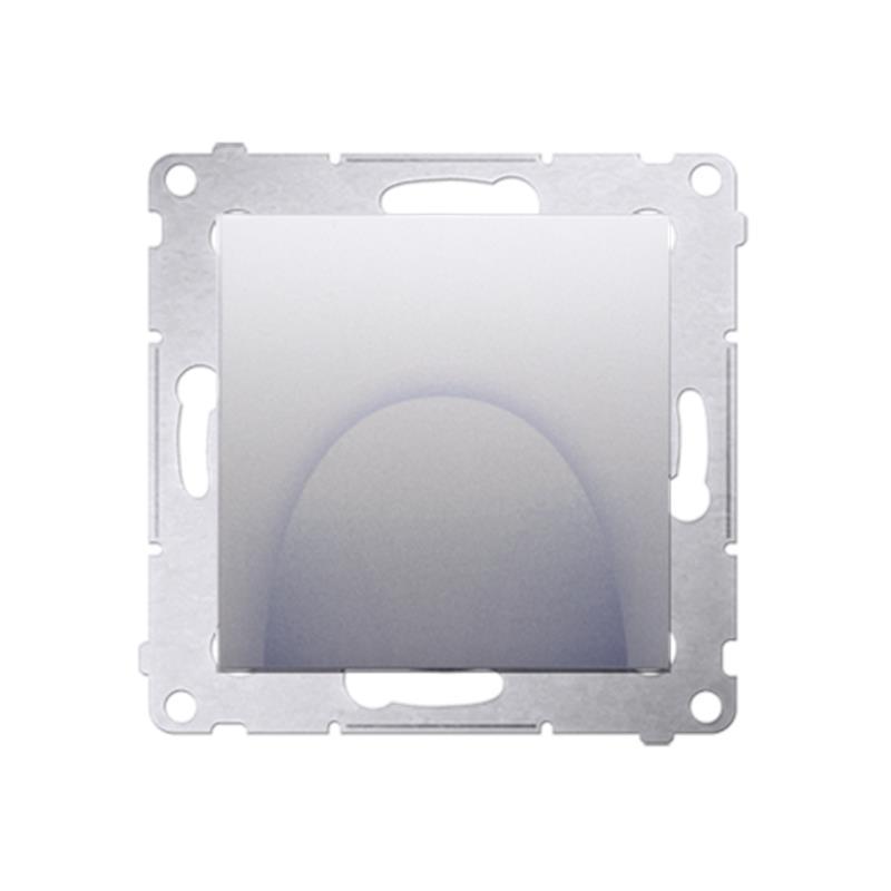 Simon 54 Premium srebrny mat - przyłącze kabla DPK1.01/43