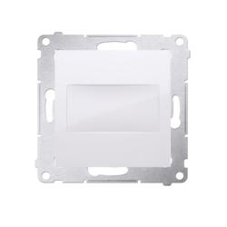 Simon 54 Premium biały - zaślepka ramki z mostkiem i łapkami DPS.01/11