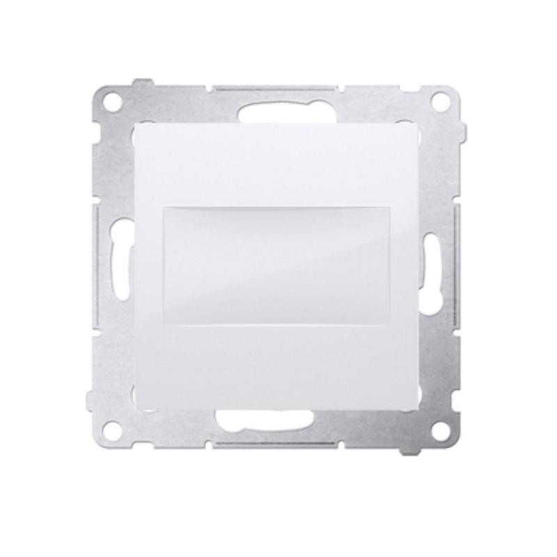 Simon 54 Premium biały - zaślepka ramki z mostkiem i łapkami DPS.01/11