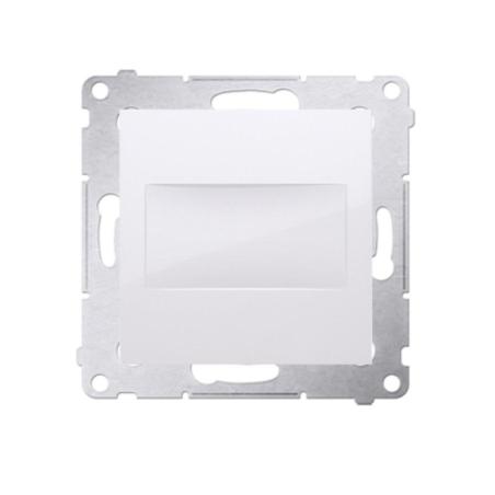 Simon 54 Premium biały - zaślepka ramki z mostkiem i łapkami DPS.01/11