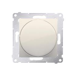 Simon 54 Premium kremowy - ściemniacz naciskowo-obrotowy DS9T.01/41