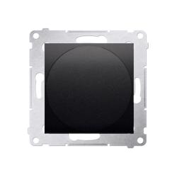 Simon 54 Premium antracyt - ściemniacz naciskowo-obrotowy DS9T.01/48