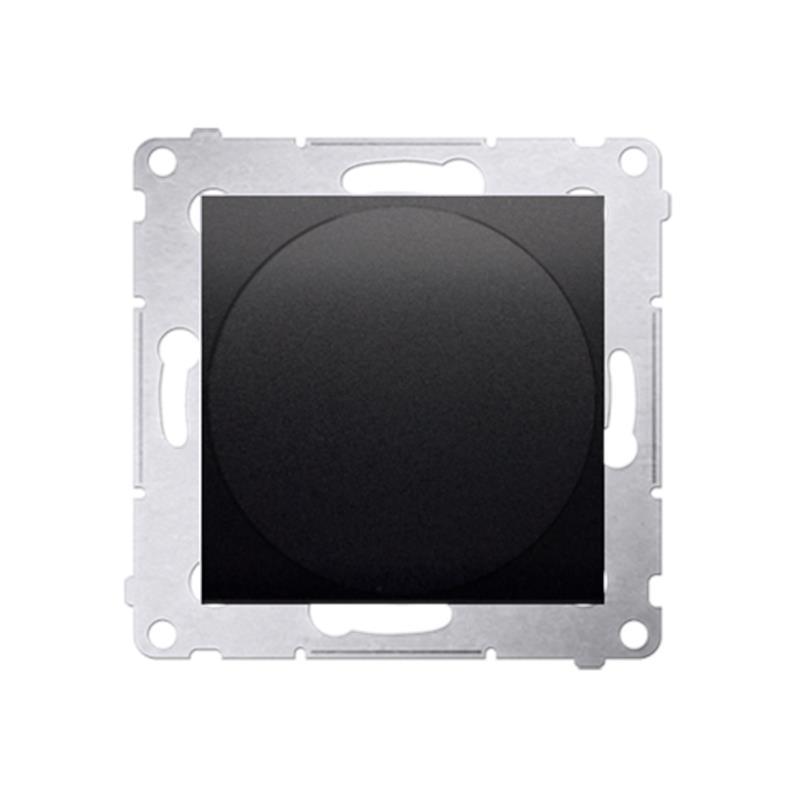 Simon 54 Premium antracyt - ściemniacz naciskowo-obrotowy DS9T.01/48