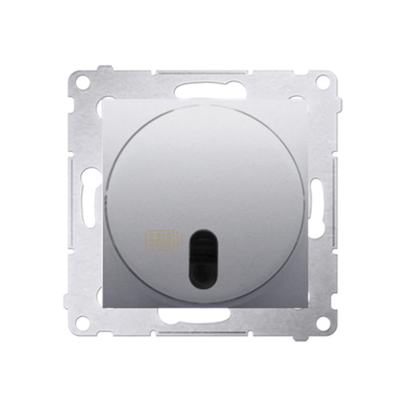 Simon 54 Premium srebrny mat - ściemniacz zdalnie sterowany DS13T.01/43