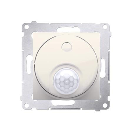 Simon 54 Premium kremowy - wyłącznik z czujnikiem ruchu tranzystorowy DCR10T.01/41