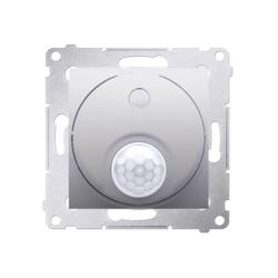 Simon 54 Premium srebrny mat - wyłącznik z czujnikiem ruchu tranzystorowy DCR10T.01/43