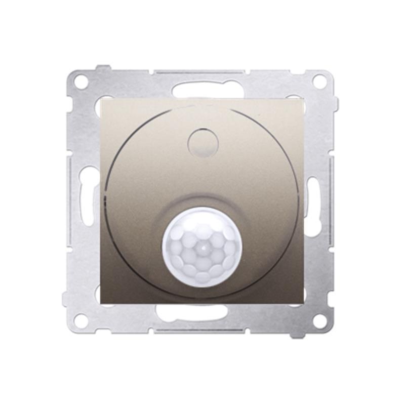 Simon 54 Premium złoty mat - wyłącznik z czujnikiem ruchu tranzystorowy DCR10T.01/44