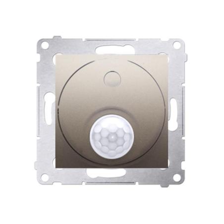Simon 54 Premium złoty mat - wyłącznik z czujnikiem ruchu tranzystorowy DCR10T.01/44
