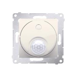 Simon 54 Premium kremowy - wyłącznik z czujnikiem ruchu z przekaźnikiem DCR10P.01/41