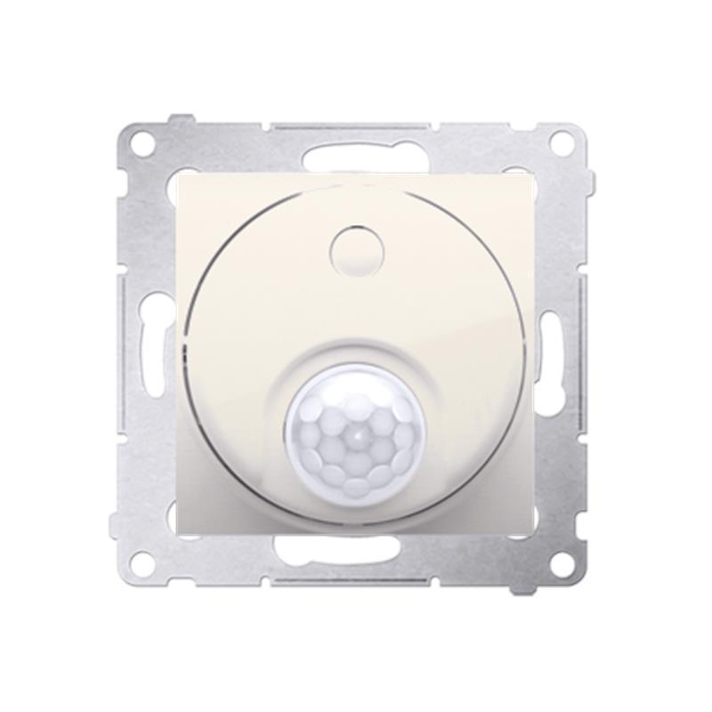 Simon 54 Premium kremowy - wyłącznik z czujnikiem ruchu z przekaźnikiem DCR10P.01/41