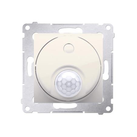 Simon 54 Premium kremowy - wyłącznik z czujnikiem ruchu z przekaźnikiem DCR10P.01/41