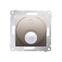 Simon 54 Premium złoty mat - wyłącznik z czujnikiem ruchu z przekaźnikiem DCR10P.01/44