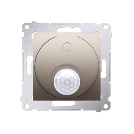 Simon 54 Premium złoty mat - wyłącznik z czujnikiem ruchu z przekaźnikiem DCR10P.01/44