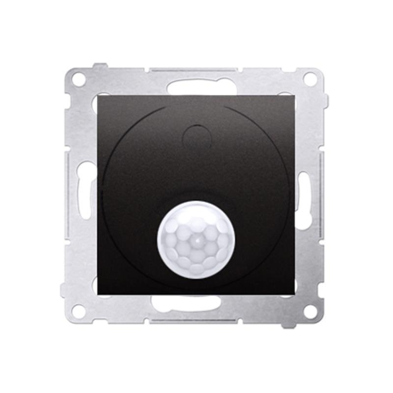 Simon 54 Premium antracyt - wyłącznik z czujnikiem ruchu z przekaźnikiem DCR10P.01/48