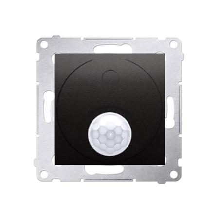 Simon 54 Premium antracyt - wyłącznik z czujnikiem ruchu z przekaźnikiem DCR10P.01/48