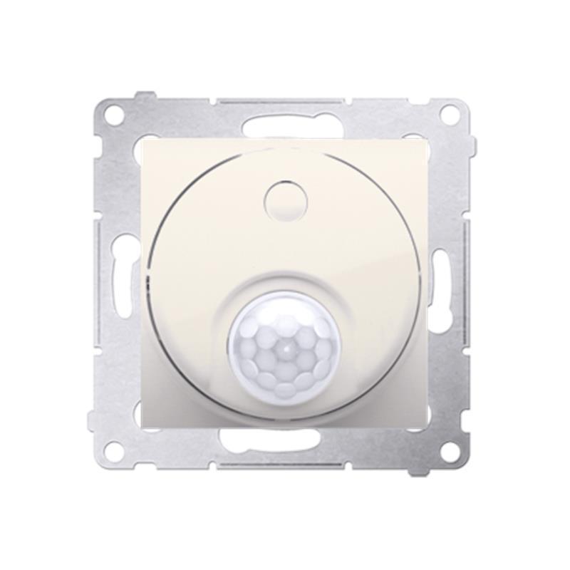 Simon 54 Premium kremowy - wyłącznik z czujnikiem ruchu z przekaźniekiem do obiektów użyteczności publicznej DCR11P.01/41 Simon 54 Premium kremowy - wyłącznik z czujnikiem ruchu z przekaźniekiem do obiektów użyteczności publicznej DCR11P.01/41
