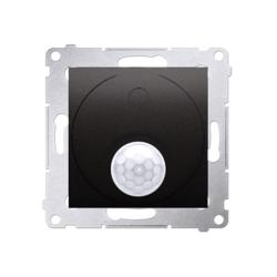 Simon 54 Premium antracyt - wyłącznik z czujnikiem ruchu z przekaźniekiem do obiektów użyteczności publicznej DCR11P.01/48