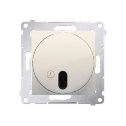 Simon 54 Premium kremowy - wyłącznik czasowy z przekaźnikiem DWC10P.01/41
