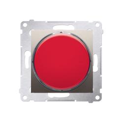 Simon 54 Premium złoty mat - sygnalizator świetlny LED DSS2.01/44