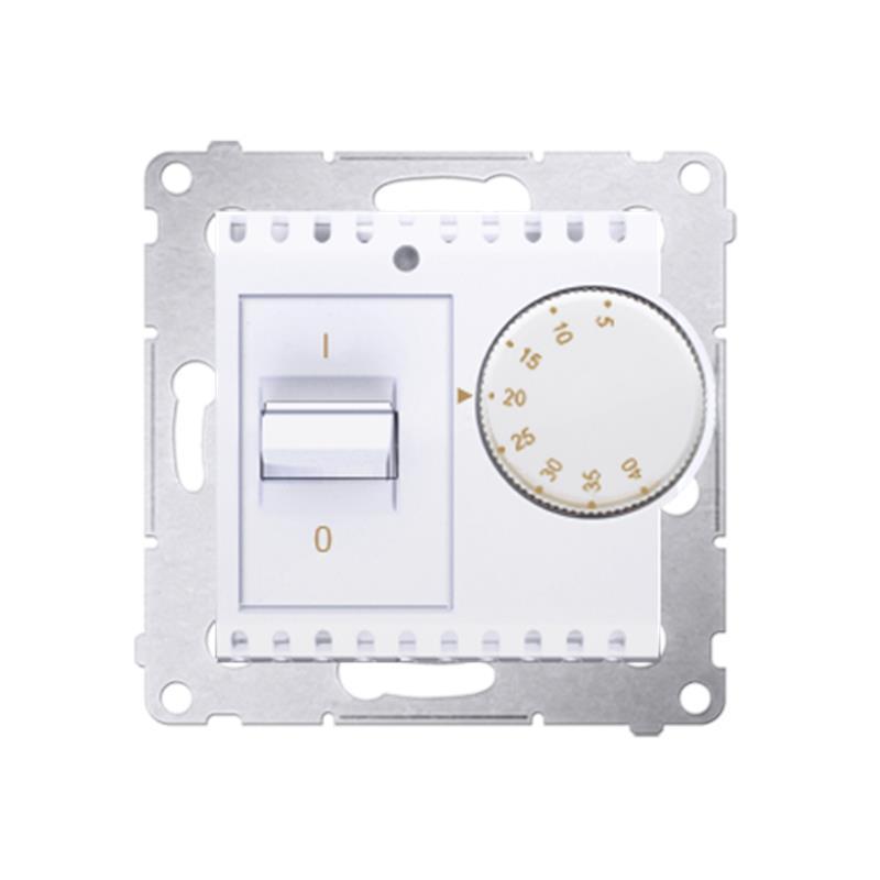 Simon 54 Premium biały - regulator temperatury z czujnikiem wew. DRT10W.02/11