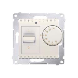 Simon 54 Premium kremowy - regulator temperatury z czujnikiem wew. DRT10W.02/41