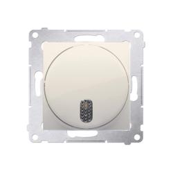 Simon 54 Premium kremowy - dzwonek elektroniczny 230V DDS1.01/41