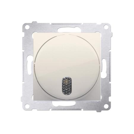 Simon 54 Premium kremowy - dzwonek elektroniczny 230V DDS1.01/41