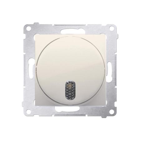 Simon 54 Premium kremowy - dzwonek elektroniczny 8-12V DDT1.01/41