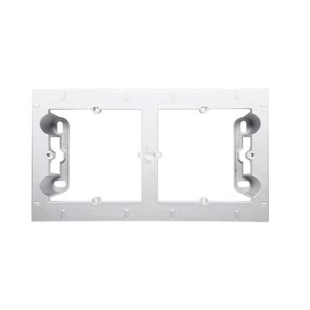 Simon 54 Premium biały - puszka natynkowa 2-krotna DPN2/11