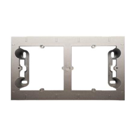 Simon 54 Premium złoty mat - puszka natynkowa 2-krotna DPN2/44